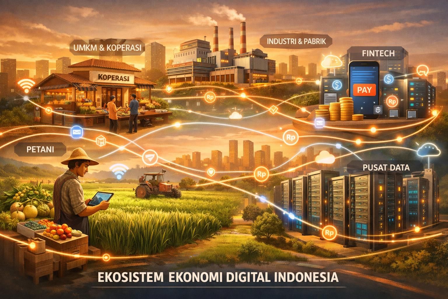 artikel bappenas membahas potret transformasi digital indonesia dan peluang bisnis teknologi yang berkembang hingga tahun 2026, memberikan wawasan penting bagi pelaku industri dan investor.