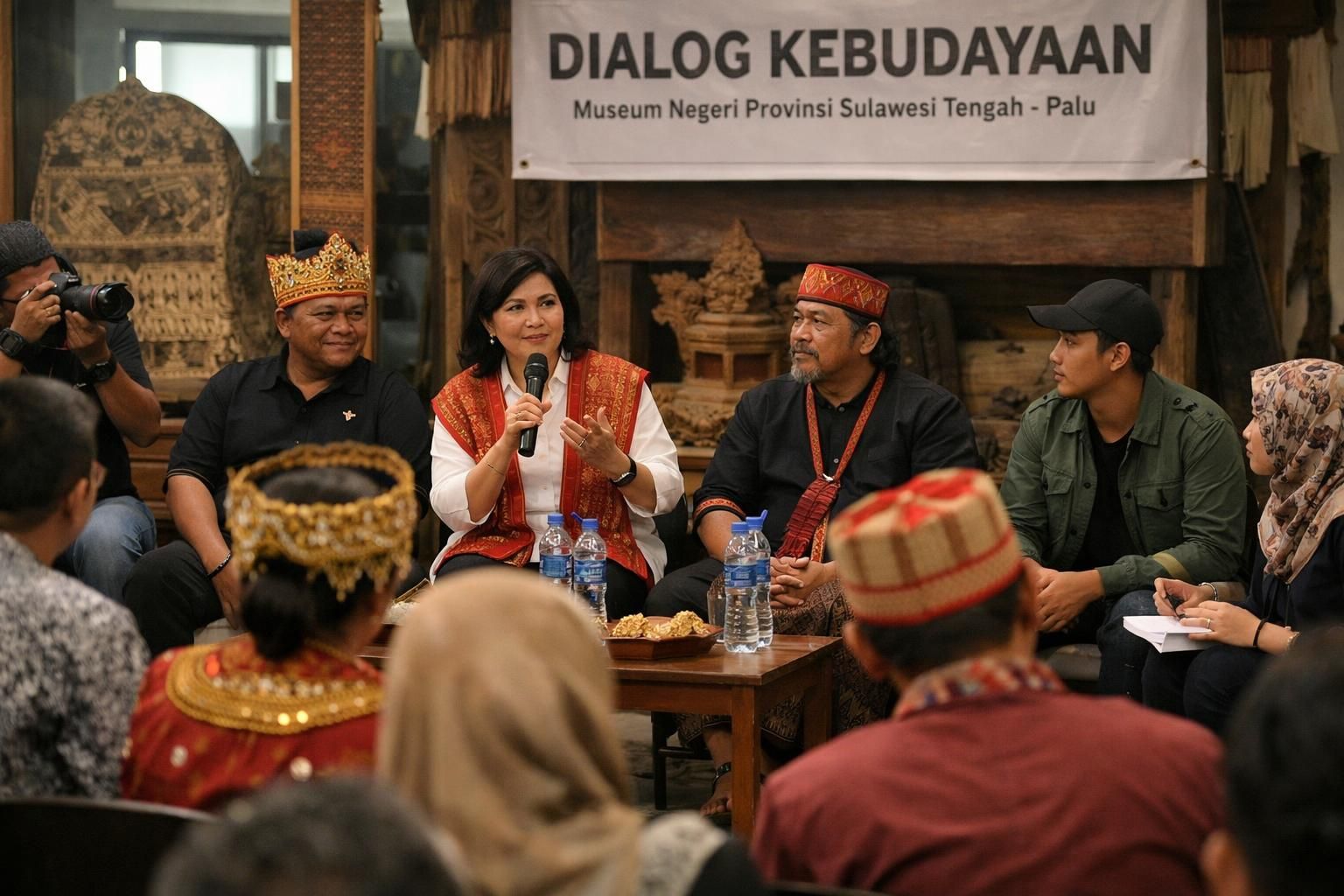 dialog kebudayaan di sulawesi tengah, menbud mengajak semua pihak untuk melestarikan warisan budaya lokal demi menjaga identitas dan kekayaan budaya indonesia.