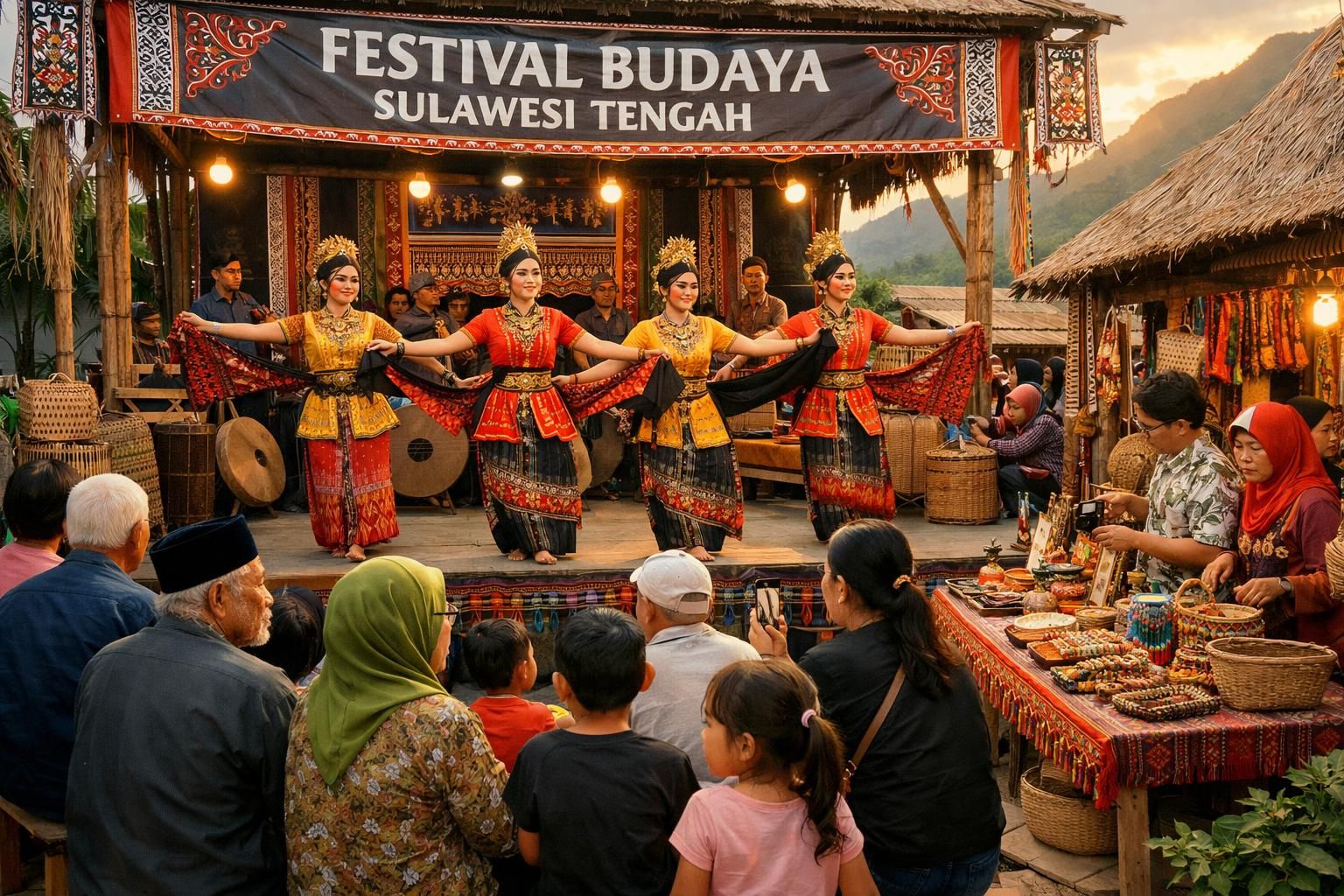 dialog kebudayaan di sulawesi tengah memperkuat semangat pelestarian warisan budaya lokal, menbud mengajak masyarakat untuk menjaga dan melestarikan kekayaan budaya daerah.