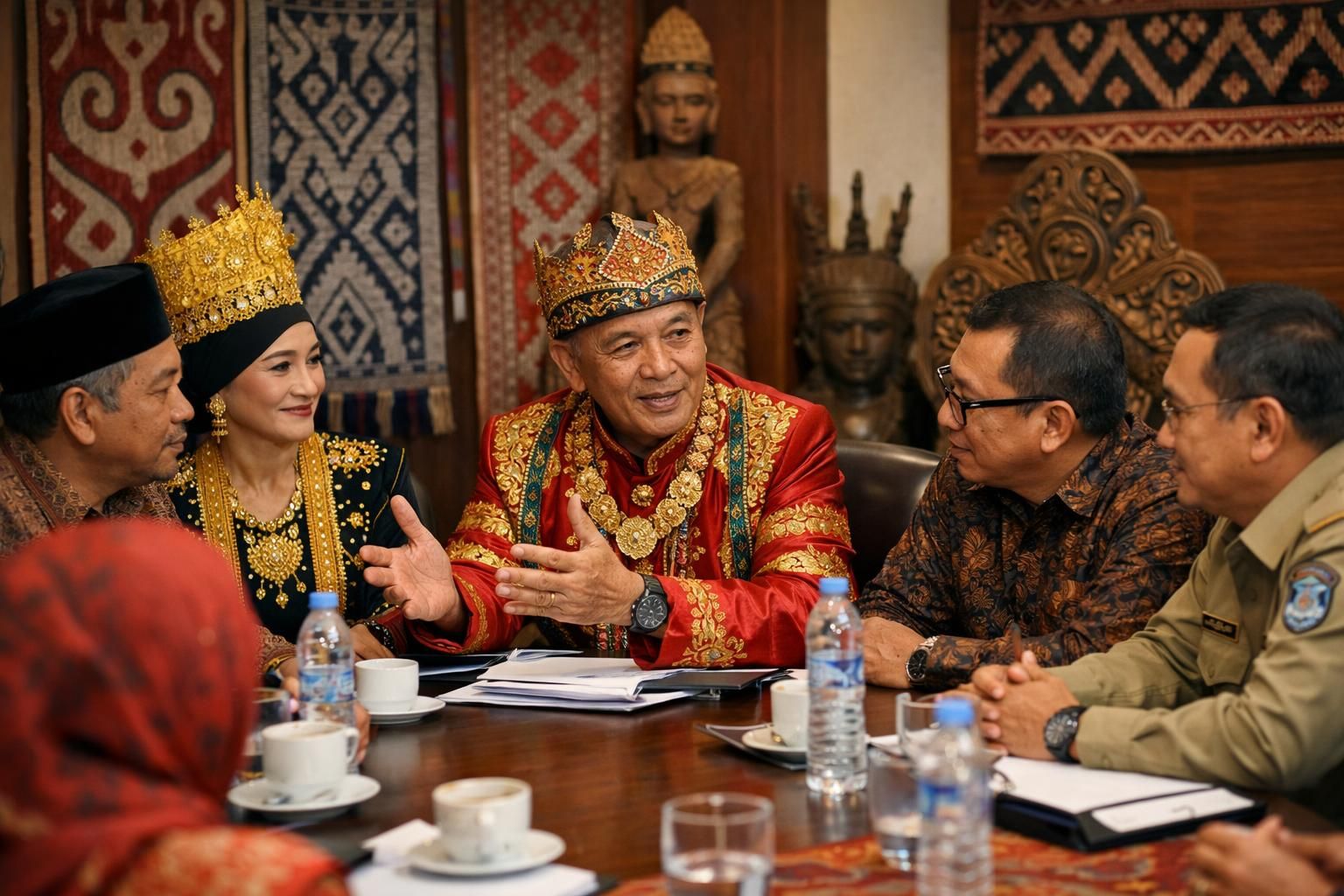 menbud mengajak masyarakat sulawesi tengah untuk melestarikan warisan budaya lokal melalui dialog kebudayaan yang mempererat persatuan dan menjaga tradisi asli daerah.