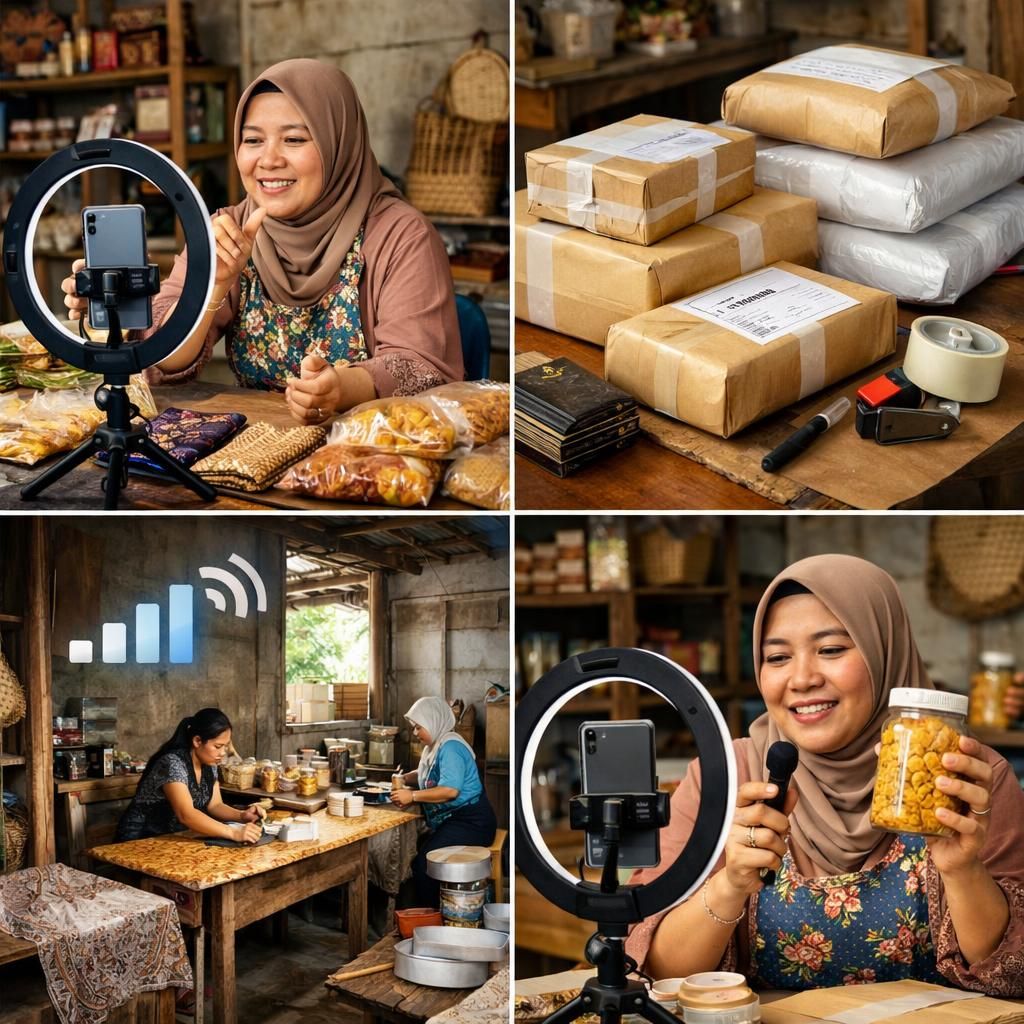 digitalisasi pemasaran dianggap sebagai kunci utama untuk mendorong pertumbuhan dan pengembangan usaha kecil di indonesia pada tahun 2026, membuka peluang baru dan memperkuat daya saing.