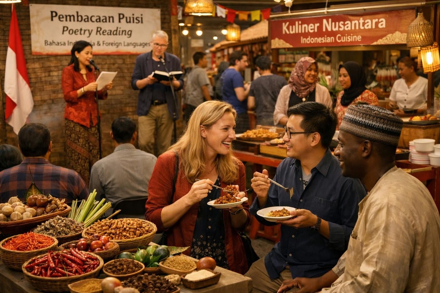 diplomasi budaya indonesia 2026 menonjolkan sastra dan kuliner sebagai kekuatan utama soft power untuk mempererat hubungan internasional dan mempromosikan warisan budaya indonesia.