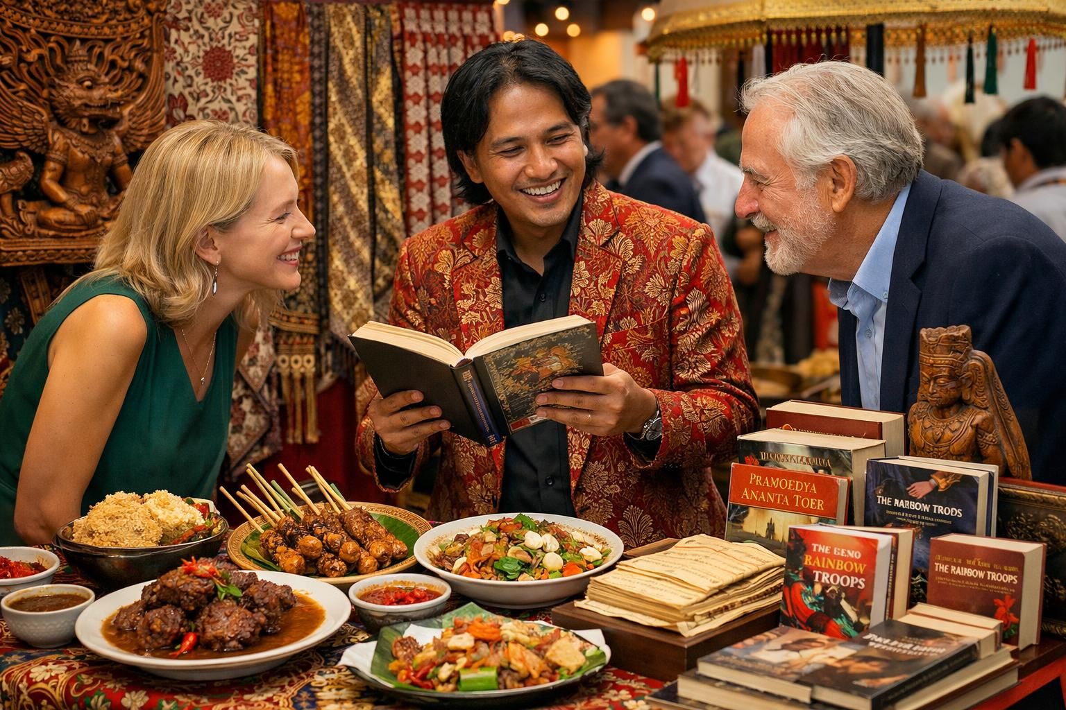 diplomasi budaya indonesia 2026 menonjolkan sastra dan kuliner sebagai ujung tombak soft power untuk memperkuat citra dan pengaruh indonesia di dunia.