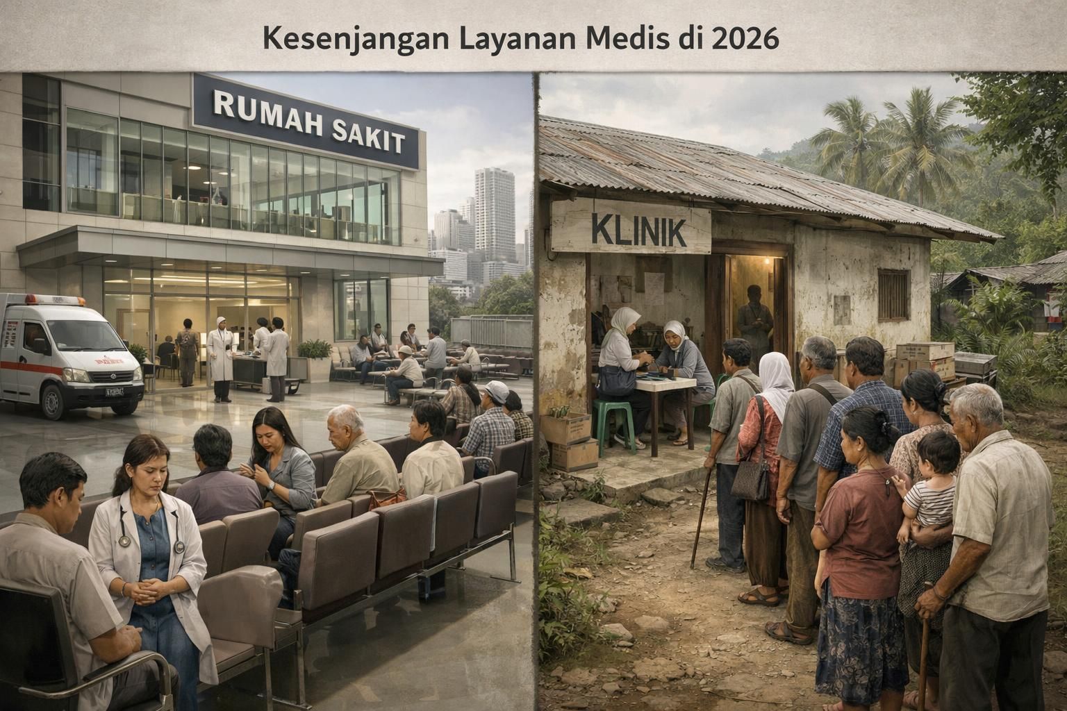 dunia kesehatan memperingatkan kesenjangan layanan medis yang semakin lebar pada tahun 2026, menyoroti perlunya tindakan segera untuk memastikan akses yang adil dan merata bagi semua.