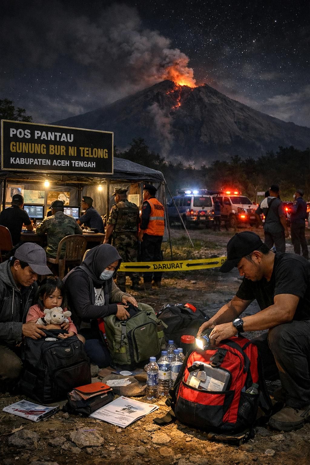 gunung bur ni telong di aceh naik status waspada, warga sekitar dievakuasi untuk keselamatan. pantau perkembangan terbaru aktivitas gunung api di sini.