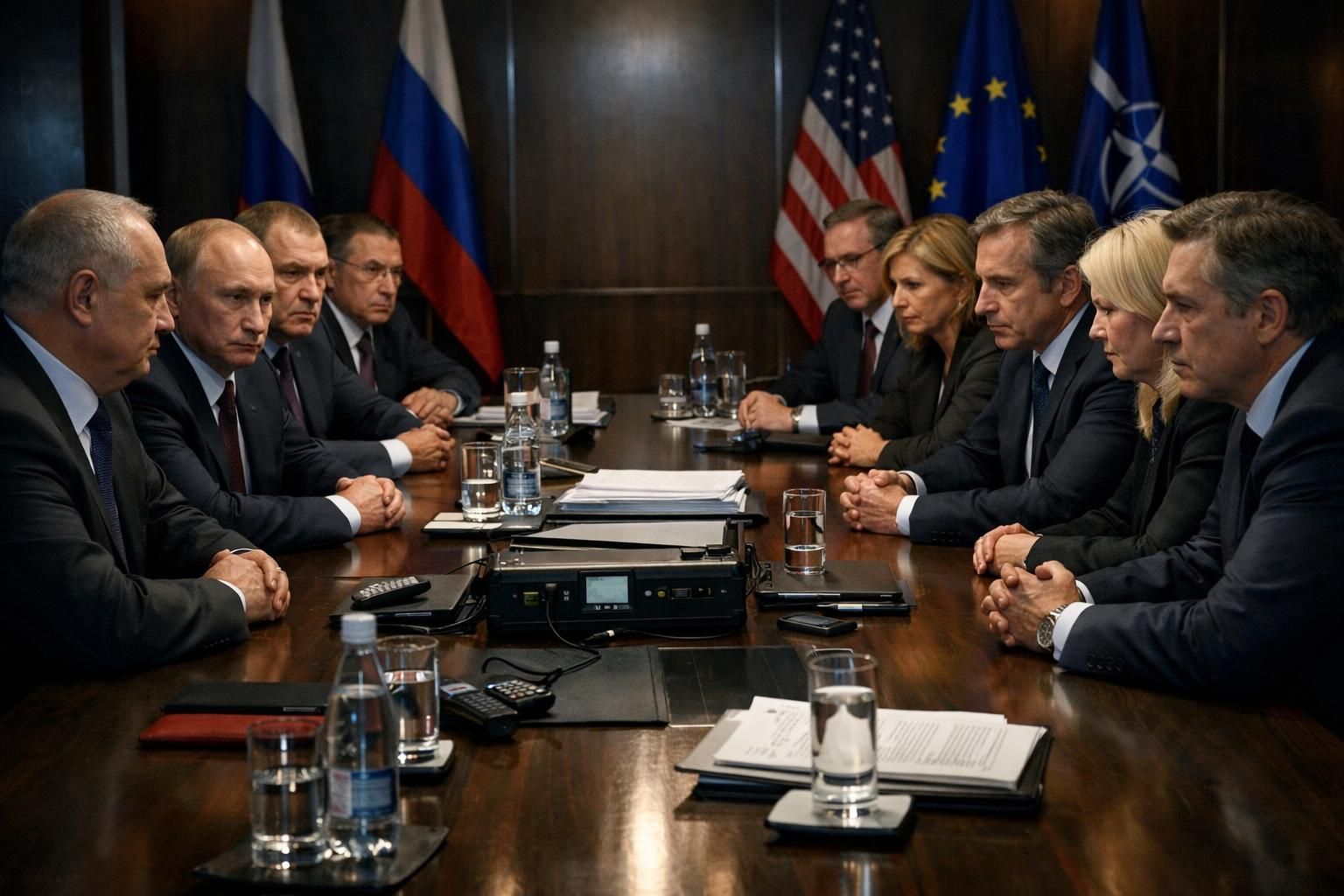 ketegangan antara rusia dan negara barat terus berlanjut, dengan kemungkinan dialog baru yang masih terbatas hingga tahun 2026.