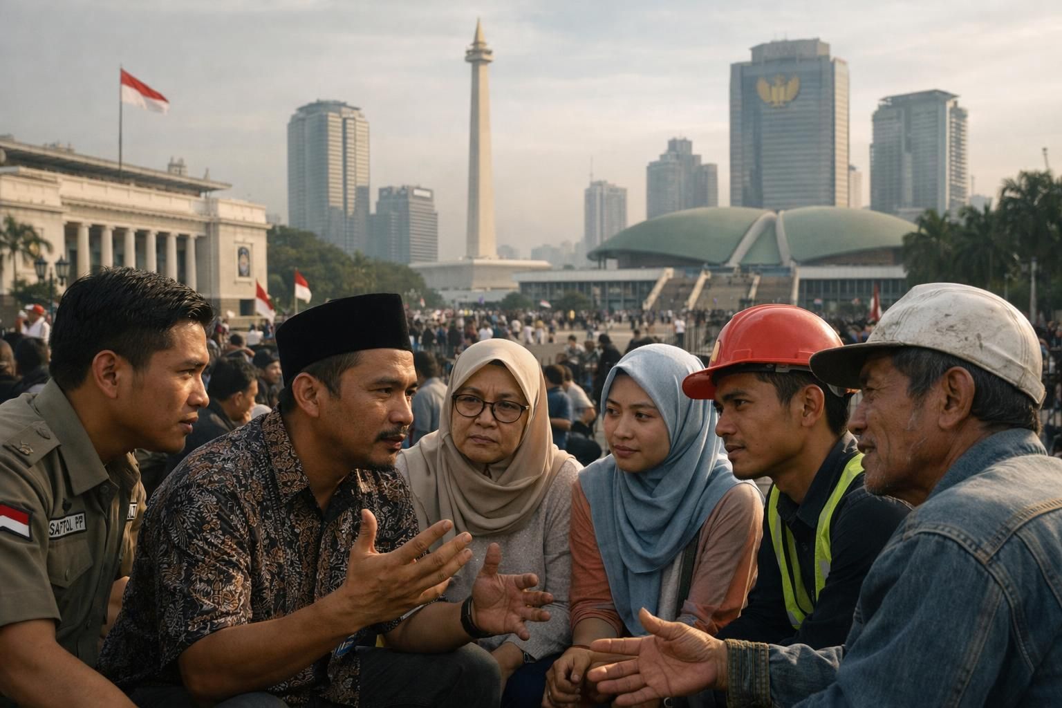 indonesia menghadapi tantangan konsolidasi kekuasaan dan kerentanan sosial budaya menjelang tahun 2026, dengan dinamika politik dan sosial yang kompleks.
