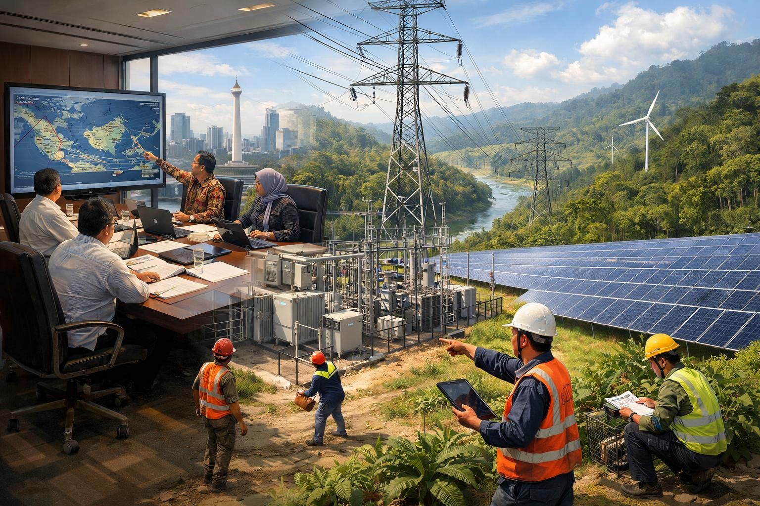 jelajahi masa depan kebijakan energi indonesia dan peran strategis antara jakarta dan kalimantan dalam mendukung pembangunan berkelanjutan dan keamanan energi nasional.