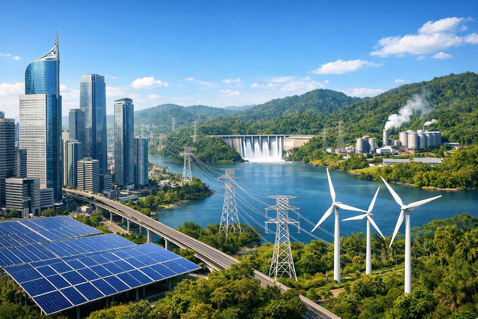 jelajahi masa depan kebijakan energi indonesia, membandingkan peran penting jakarta dan kalimantan dalam mengembangkan strategi energi nasional yang berkelanjutan.