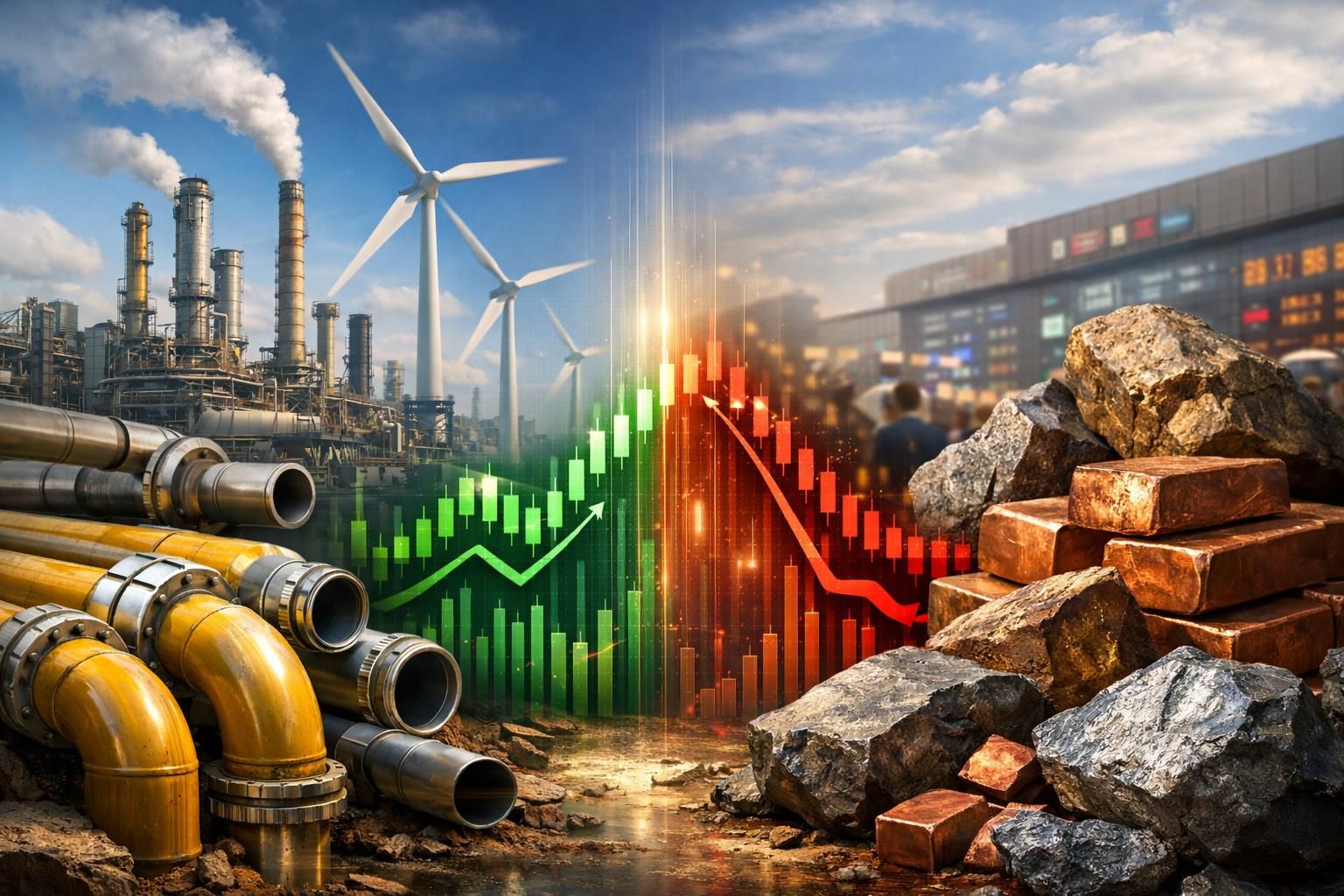 pasar komoditas mengalami perubahan signifikan dengan pergeseran besar antara sektor energi dan logam, mempengaruhi tren investasi dan harga global.