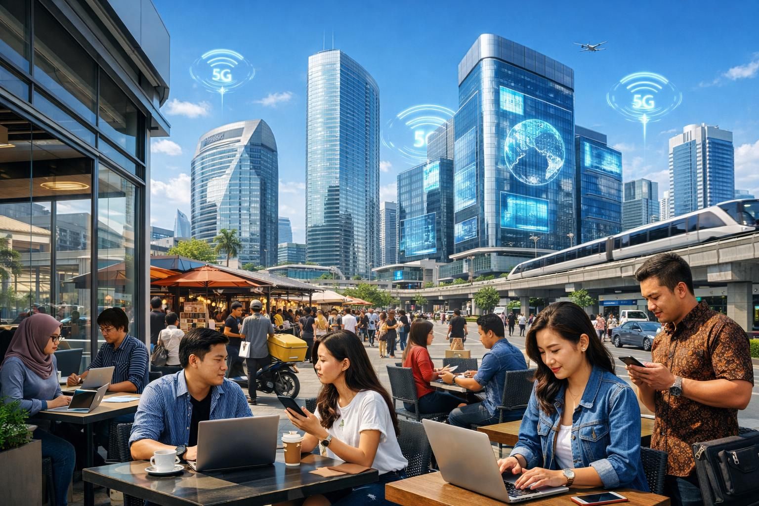 jelajahi peluang bisnis digital di kota-kota tier dua indonesia dengan semakin meratanya konektivitas 5g pada tahun 2026, membuka potensi besar untuk pertumbuhan dan inovasi.