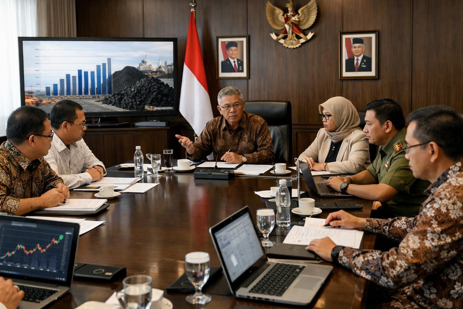 pemerintah melanjutkan diskusi tentang pajak ekspor batubara guna meningkatkan penerimaan negara dan mendukung pertumbuhan ekonomi.