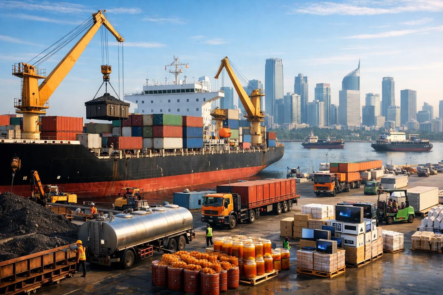 analisis mendalam tentang pengaruh komoditas terhadap neraca perdagangan indonesia, serta dampaknya pada perekonomian nasional dan strategi ekspor-impor.