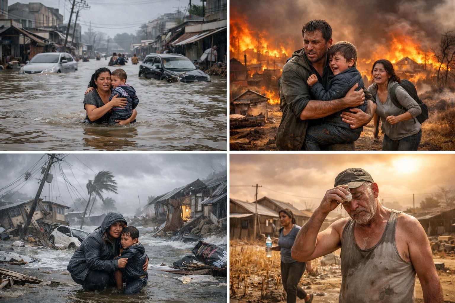 rekap bencana besar mengungkap kerentanan banyak negara dalam menghadapi perubahan iklim, menyoroti pentingnya kesiapsiagaan dan mitigasi.