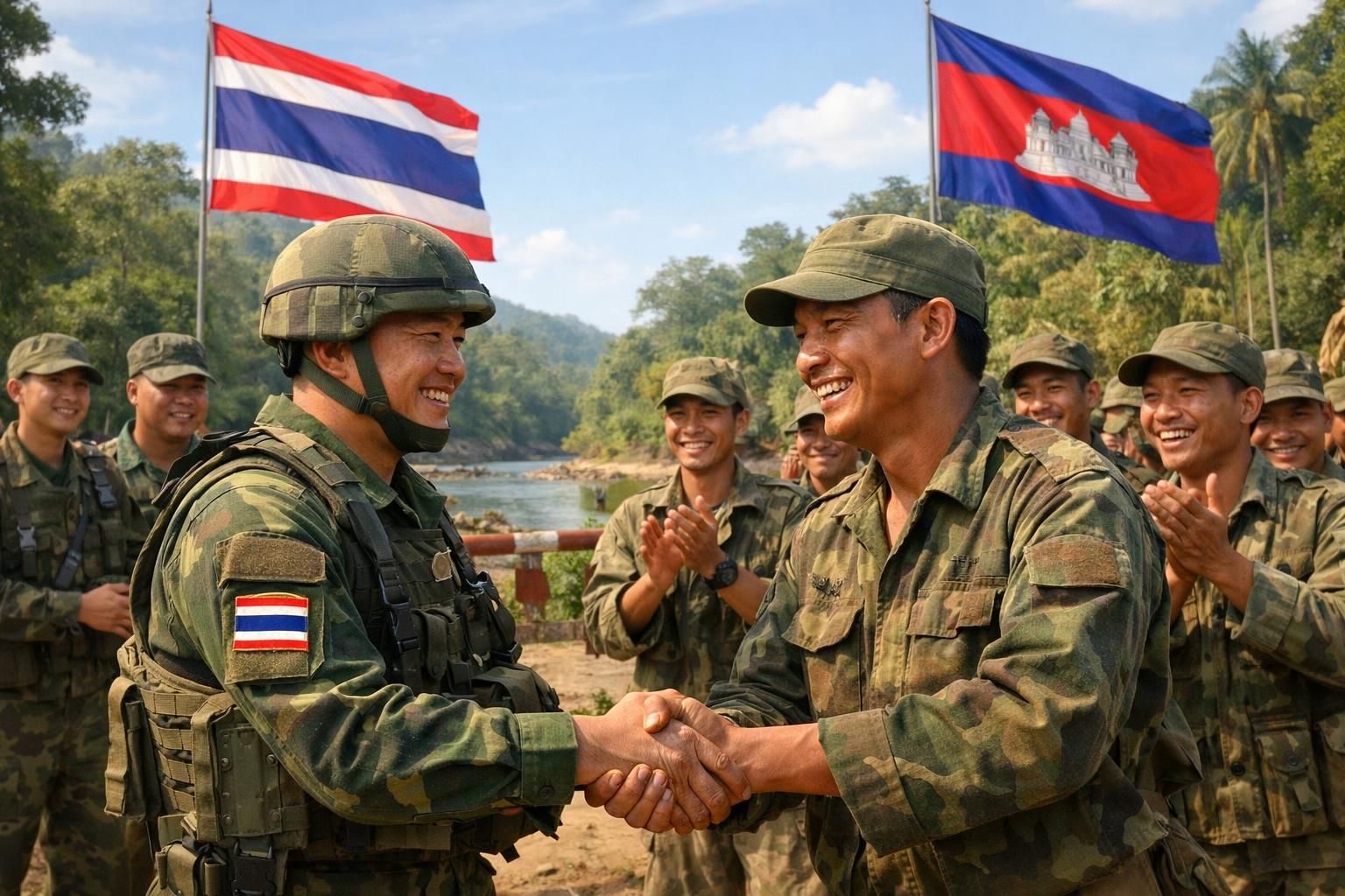 thailand membebaskan tentara kamboja dan membuka peluang untuk meningkatkan stabilitas serta kerjasama di wilayah perbatasan antara kedua negara.