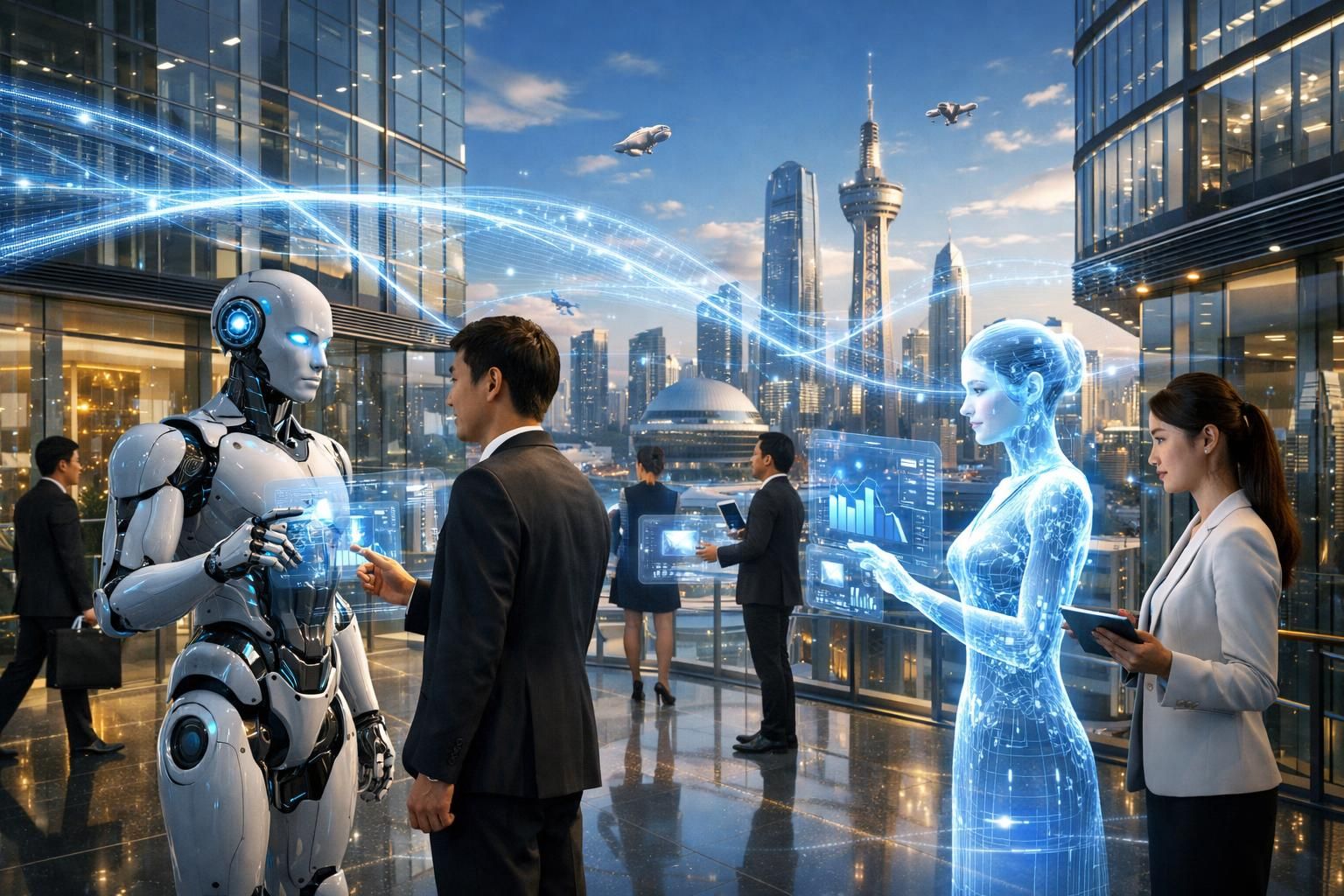 jelajahi tren teknologi 2026 yang menampilkan kecerdasan buatan semakin maju dan internet semakin terhubung, mendorong inovasi dan pertumbuhan bisnis di asia.