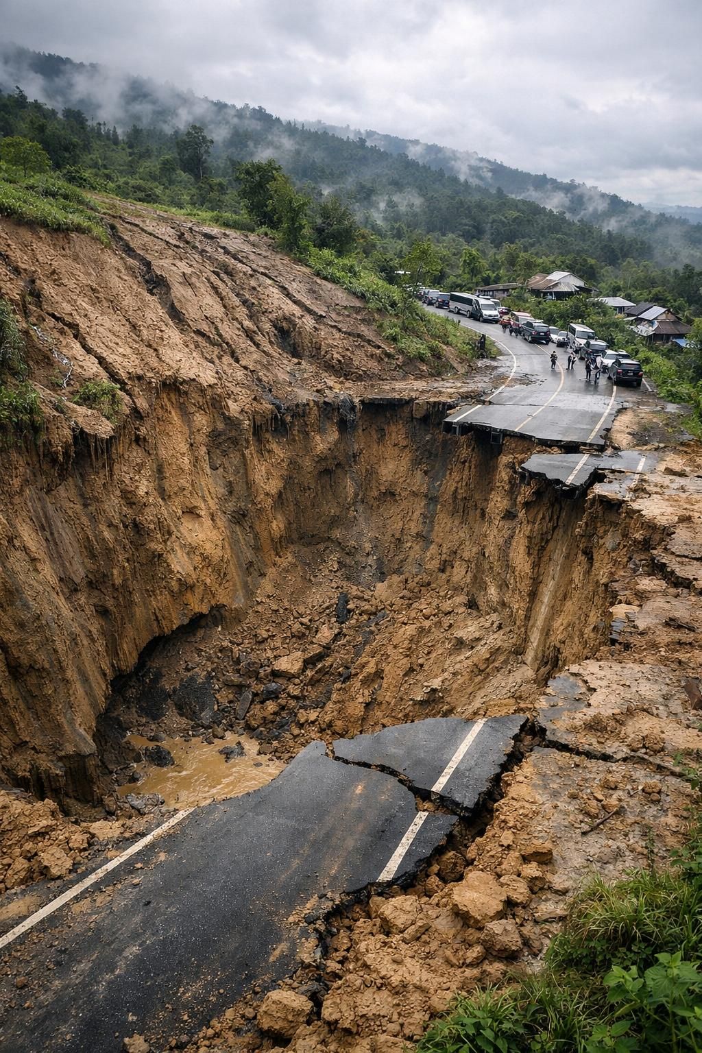 akses ke aceh tengah terputus akibat longsor besar yang menyebabkan gangguan besar. dapatkan informasi terbaru hanya di detiknews.
