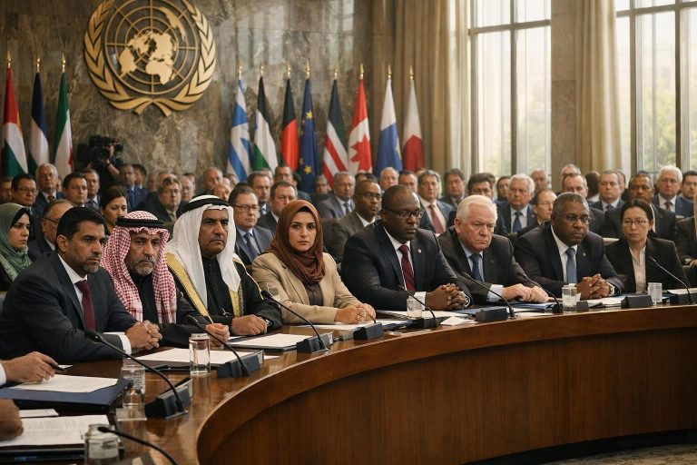 negara anggota pbb bersama-sama mengecam eskalasi tindakan israel di tepi barat, menyoroti pentingnya perdamaian dan keamanan di wilayah tersebut.