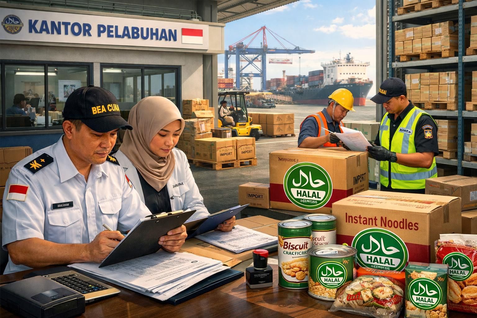 seskab teddy menegaskan bahwa produk asal amerika serikat tidak dapat masuk ke indonesia tanpa memiliki sertifikasi halal yang sah, sesuai dengan regulasi yang berlaku.