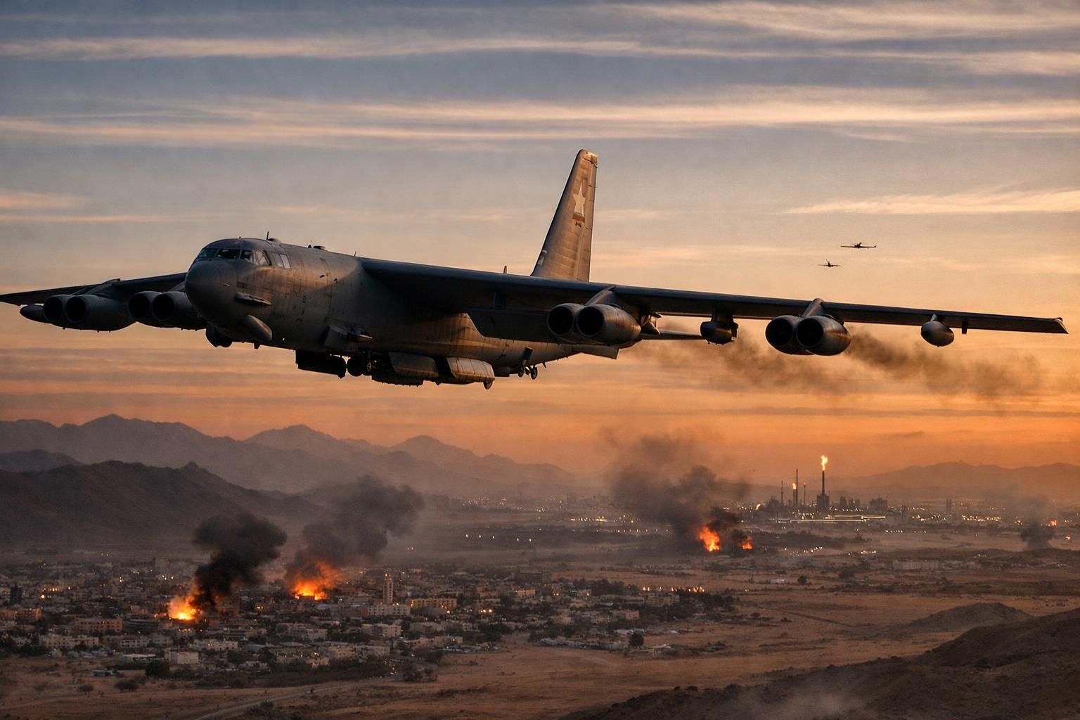 as mengerahkan pesawat pengebom b-52 untuk pertama kalinya sejak serangan ke iran, menunjukkan peningkatan ketegangan di wilayah tersebut - detiknews.