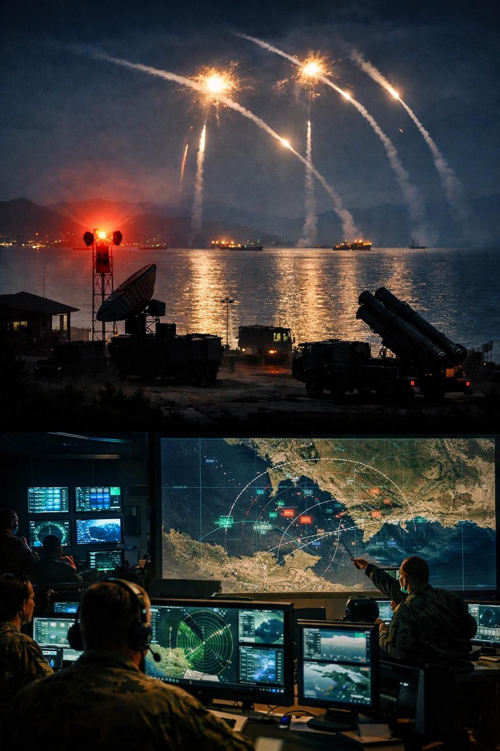 iran melancarkan serangan terbaru menargetkan pangkalan militer as dan israel di teluk, meningkatkan ketegangan regional dan internasional.