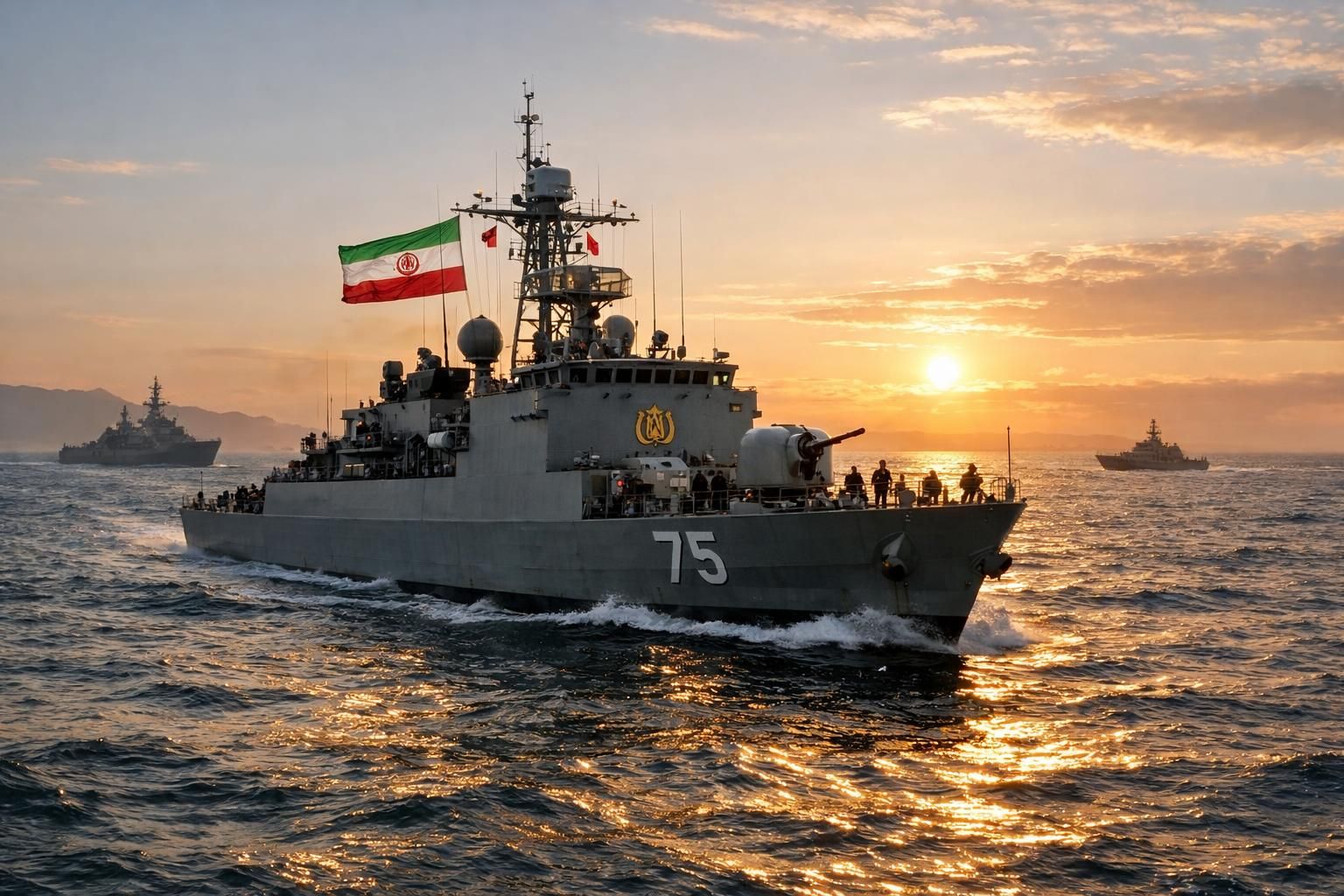 iran menegaskan akan mengambil tindakan tegas terhadap kapal yang melanggar selat hormuz, menjaga keamanan dan kedaulatan wilayahnya.