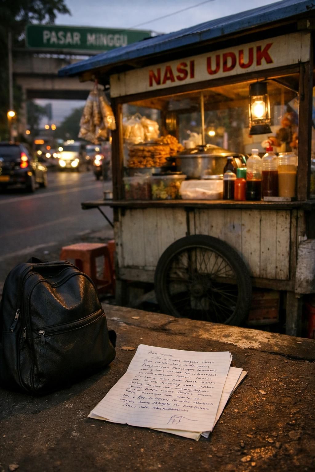 isi surat dari kakak yang meninggalkan bayi di gerobak pasar minggu mengungkap kesedihan mendalam akibat kehilangan ibu, menghadirkan kisah haru tentang kehilangan dan harapan.