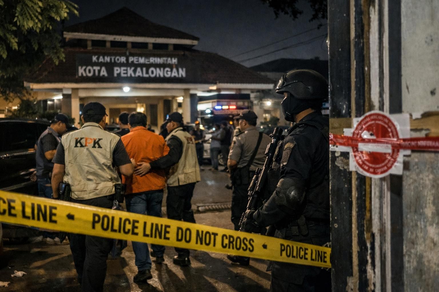 ott kpk menahan bupati pekalongan, fadia arafiq, dalam operasi penegakan hukum untuk memberantas korupsi dan menjaga integritas pemerintahan daerah.