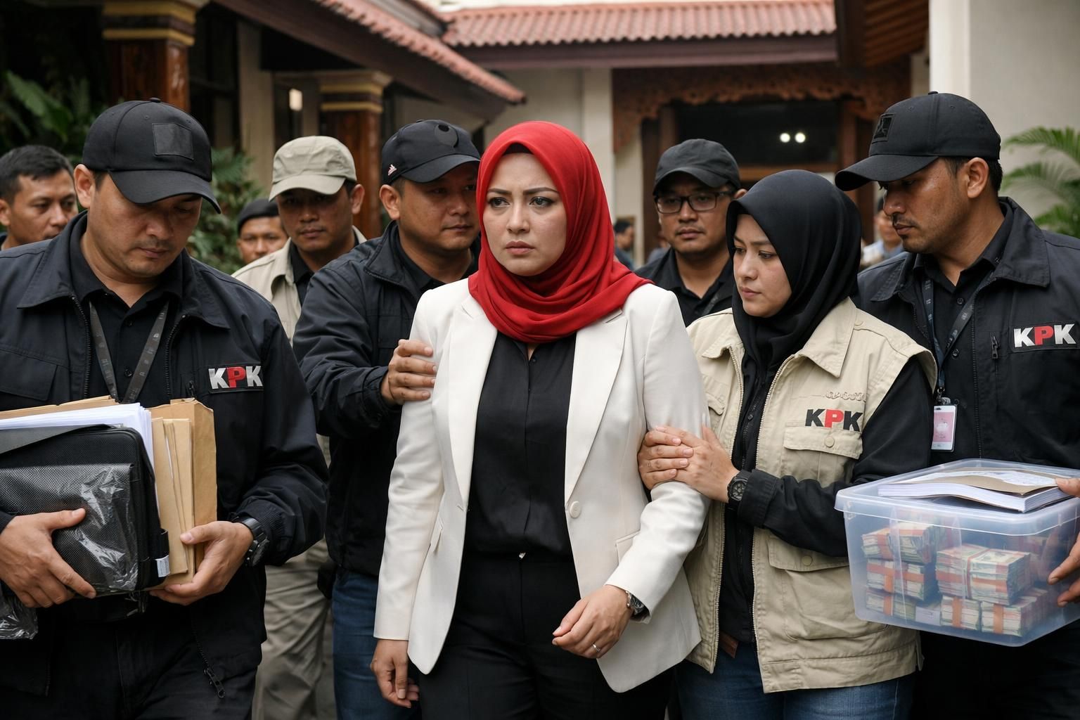 ott kpk menangkap bupati pekalongan, fadia arafiq, dalam operasi penegakan hukum untuk memberantas korupsi dan meningkatkan transparansi pemerintahan.