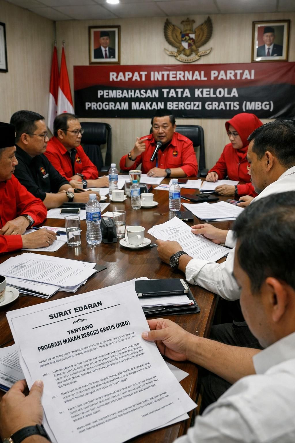 pdip melarang kadernya menggunakan program mbg, sementara pan memberikan tanggapan menarik terkait kebijakan tersebut - detiknews.