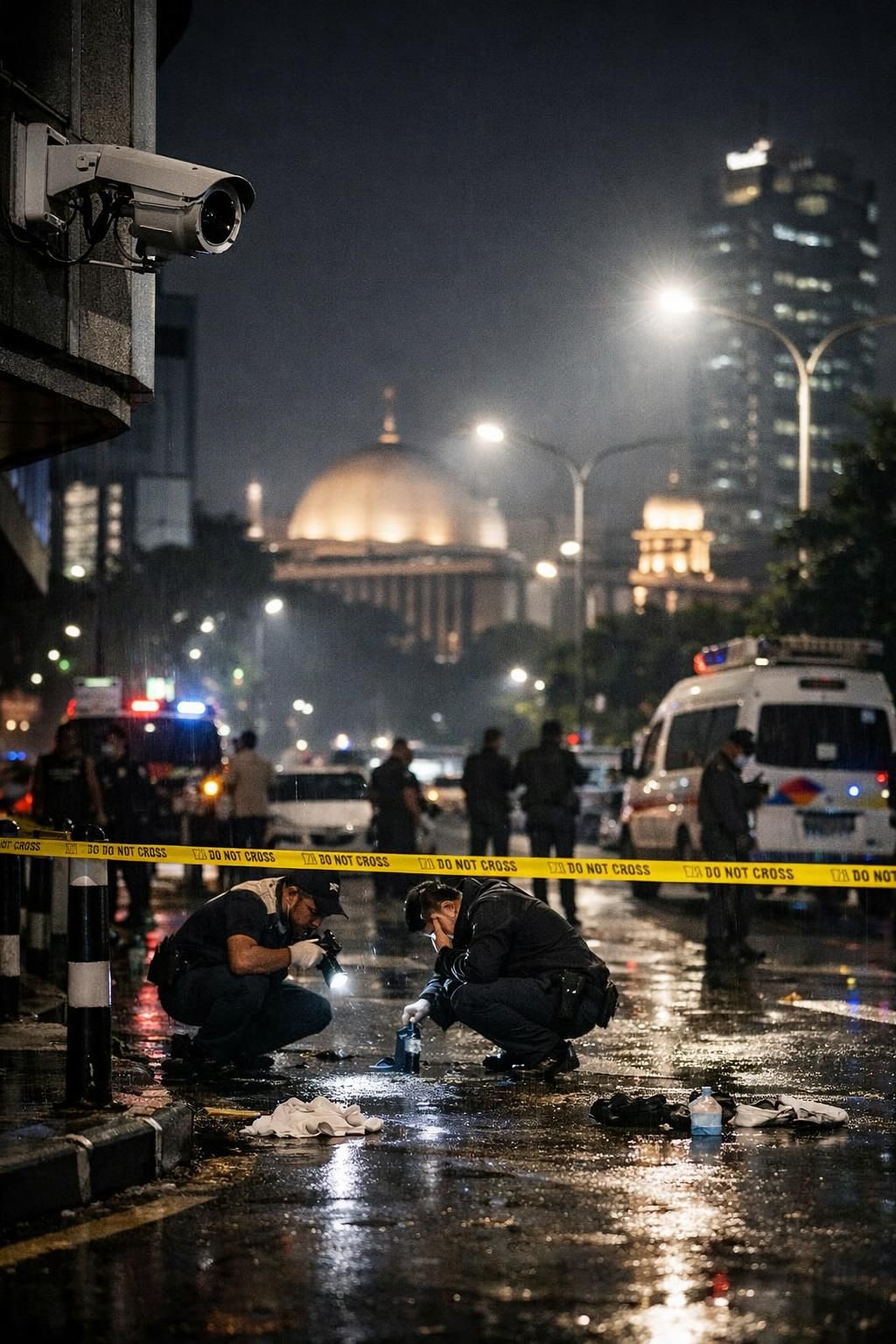 prabowo menginstruksikan kapolri untuk menyelidiki secara tuntas insiden penyiraman air keras terhadap andrie yunus, sebagai upaya penegakan hukum dan keadilan.