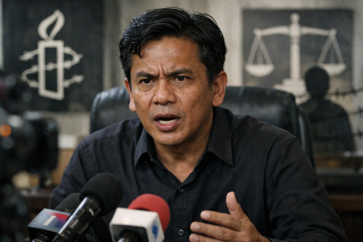 usman hamid menuntut tindakan tegas dari polisi dalam menangani kasus penyiraman air keras terhadap aktivis kontras, seperti dilaporkan detiknews.