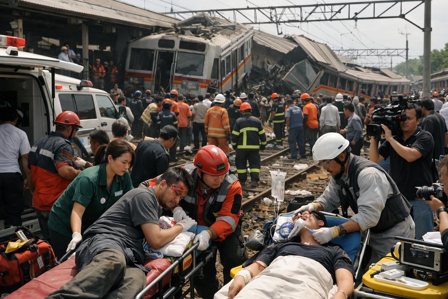 jumlah korban jiwa dalam kecelakaan kereta di bekasi meningkat menjadi 16 orang, mengungkapkan kebutuhan akan peningkatan keselamatan transportasi dan tindakan cepat untuk mencegah insiden serupa.