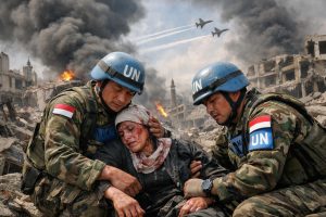 jumlah korban prajurit tni di lebanon meningkat, pbb mendesak israel untuk segera menghentikan serangan demi menjaga perdamaian dan keselamatan.