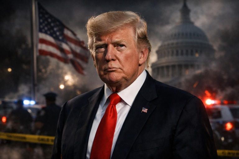 trump muncul setelah insiden penembakan, menyatakan jabatan presiden as penuh dengan risiko dan tantangan besar.