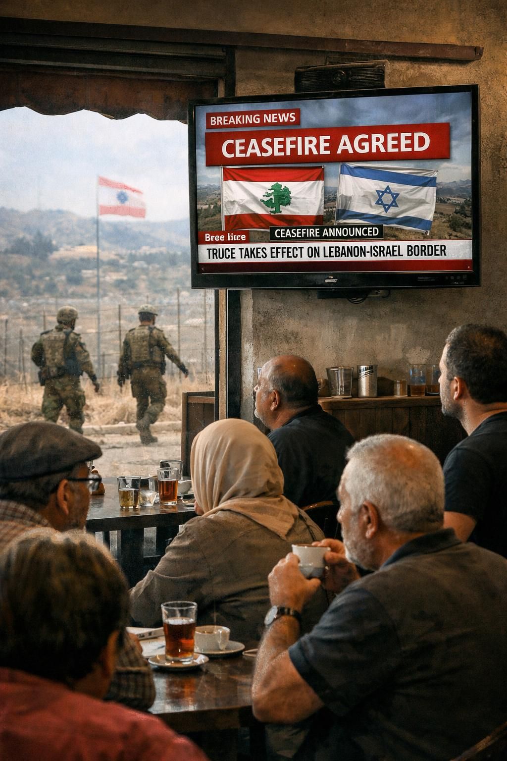 trump mengumumkan gencatan senjata di lebanon yang memicu kemarahan menteri israel, menyoroti ketegangan politik di wilayah tersebut.