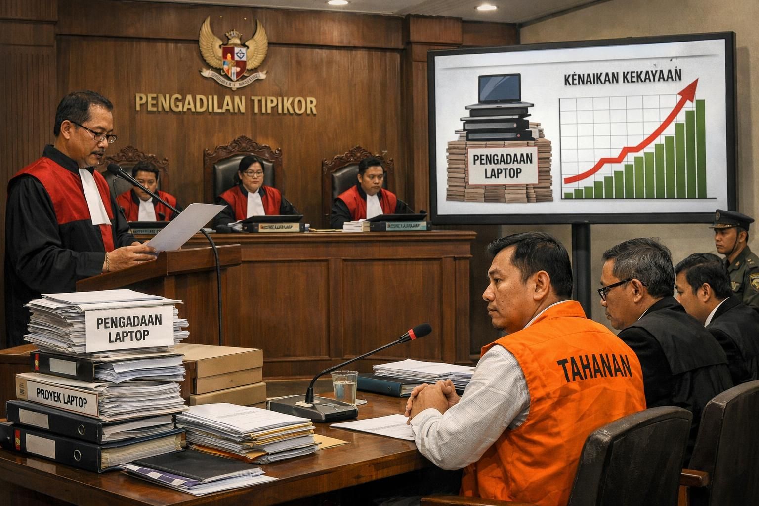 jaksa menuduh kekayaan nadiem tidak masuk akal dan menuntut ganti rugi sebesar rp 5,68 triliun dalam kasus kontroversial ini.