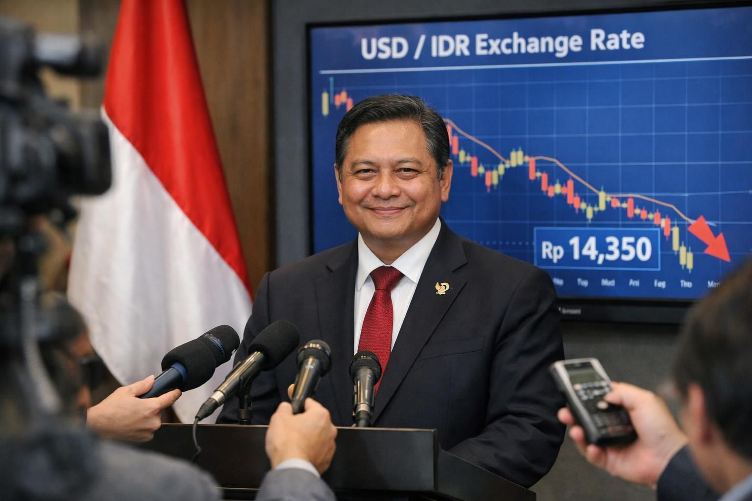 prabowo meyakinkan masyarakat asal purbaya untuk tetap tersenyum dan tidak perlu khawatir mengenai nilai tukar dolar yang berapa ribu.