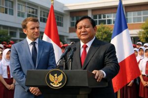 prabowo memerintahkan pengajaran bahasa prancis di sekolah-sekolah indonesia saat bertemu dengan presiden macron, memperkuat hubungan bilateral dan pendidikan lintas budaya.