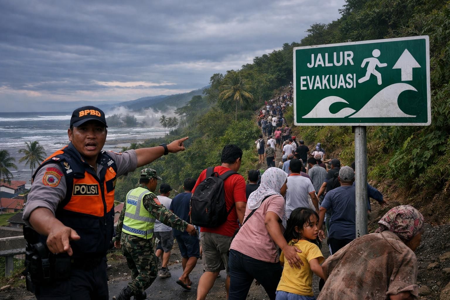 gempa dahsyat berkekuatan m7,7 mengguncang filipina selatan, menimbulkan ancaman tsunami yang mengintai wilayah gorontalo, sulawesi utara, dan sulawesi tengah. ikuti update terkini di darilaut.id.