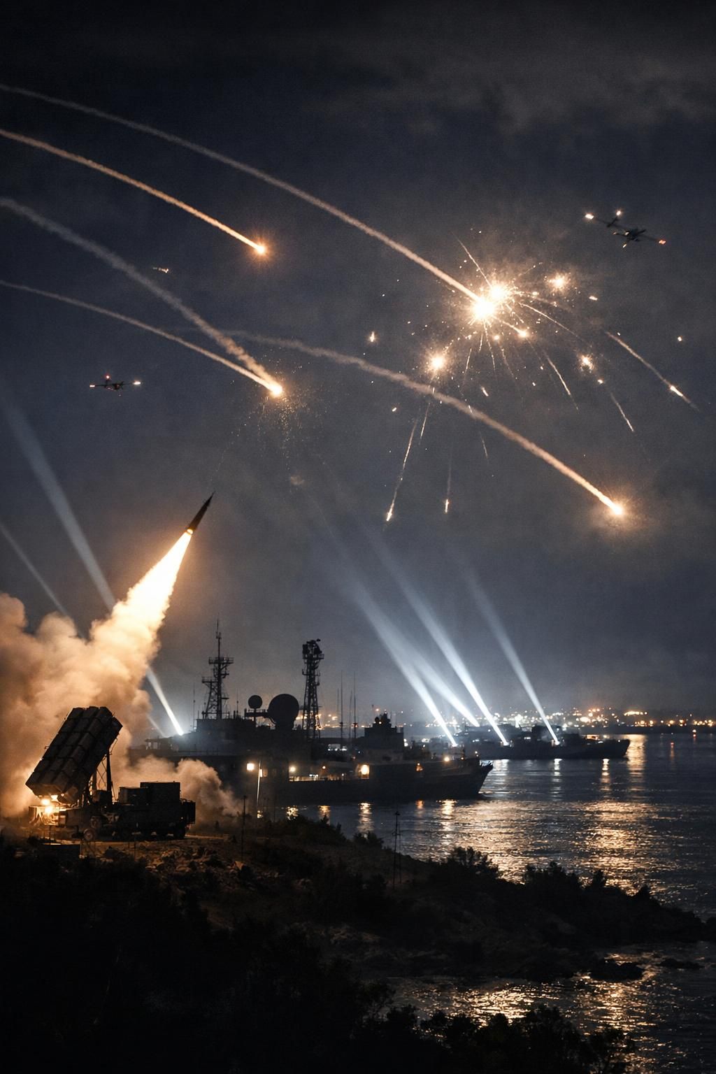 iran membalas serangan dengan menargetkan pangkalan militer as di kawasan teluk, meningkatkan ketegangan geopolitik di wilayah tersebut.