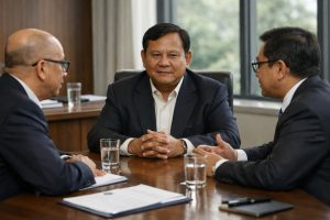 kala chatib basri dan budi gunadi bertemu dengan prabowo di tengah spekulasi mengenai penunjukan sebagai menteri keuangan, simak berita terbaru di detiknews.
