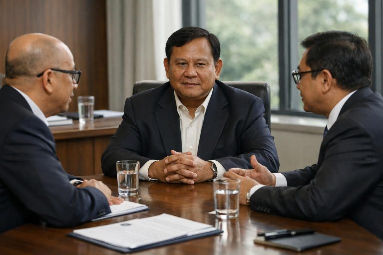 kala chatib basri dan budi gunadi bertemu dengan prabowo di tengah spekulasi mengenai penunjukan sebagai menteri keuangan, simak berita terbaru di detiknews.
