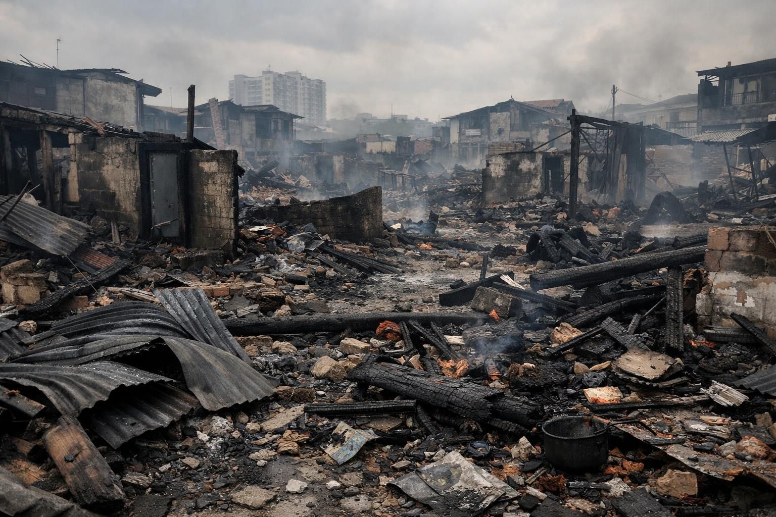 lihat kondisi mengerikan rumah-rumah di kemayoran, jakarta pusat, yang hancur total akibat kebakaran dahsyat. berita terkini dan update lengkap hanya di detiknews.