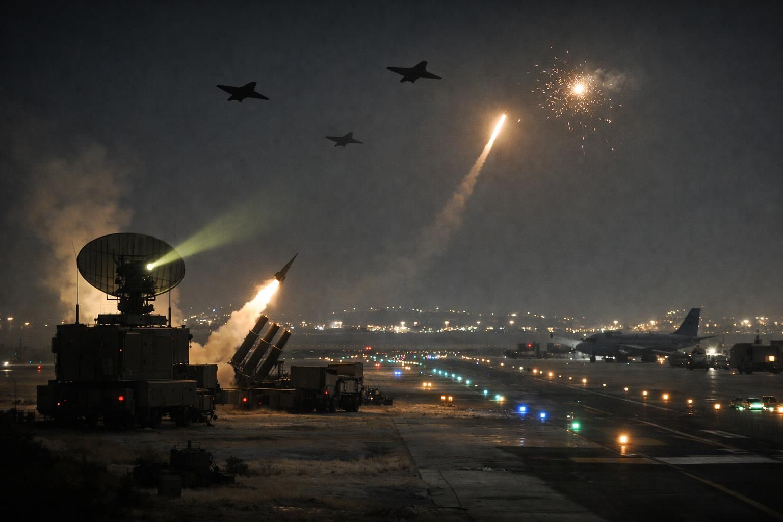 heboh! drone kamikaze iran melancarkan serangan terhadap pangkalan pesawat pengintai as di bahrain, memicu ketegangan regional dan perhatian internasional.