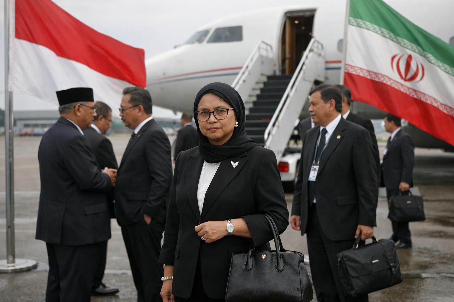 kemlu menanggapi kritik terkait kehadiran menlu dan ketua mpr dalam pemakaman khamenei, menegaskan kesiapan mereka menghadiri acara tersebut.