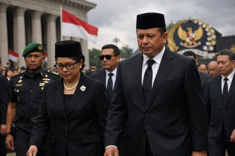 kemlu menanggapi kritik terkait kesiapan menlu dan ketua mpr untuk menghadiri pemakaman khamenei, menegaskan komitmen diplomasi indonesia.