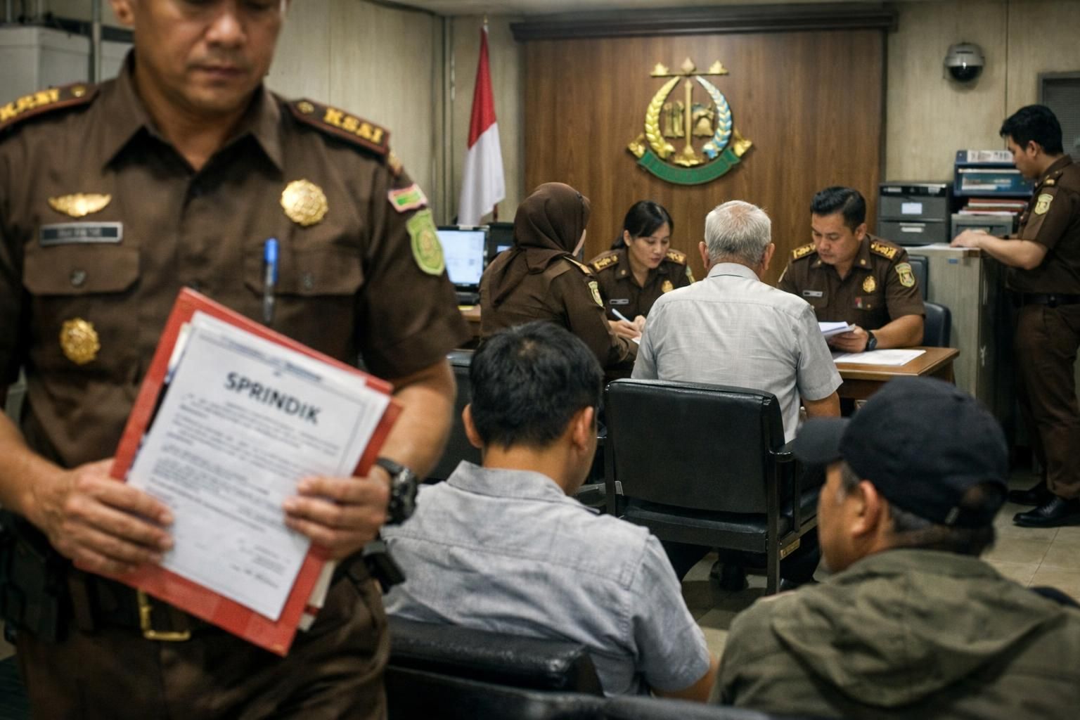 informasi tentang landasan hukum pemeriksaan febrie oleh kejaksaan agung sebagai saksi setelah keluarnya surat perintah penyidikan (sprindik) terbaru, disajikan oleh detiknews.