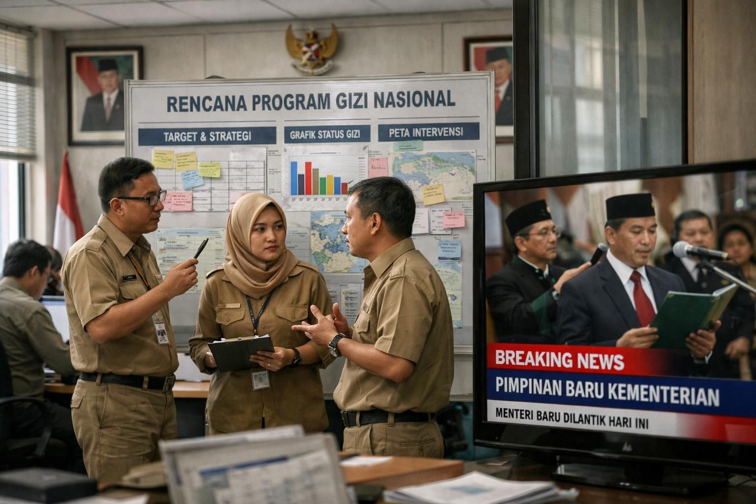 nanik s deyang resmi mengundurkan diri dari jabatan kepala bgn, berita terkini hanya di detiknews.