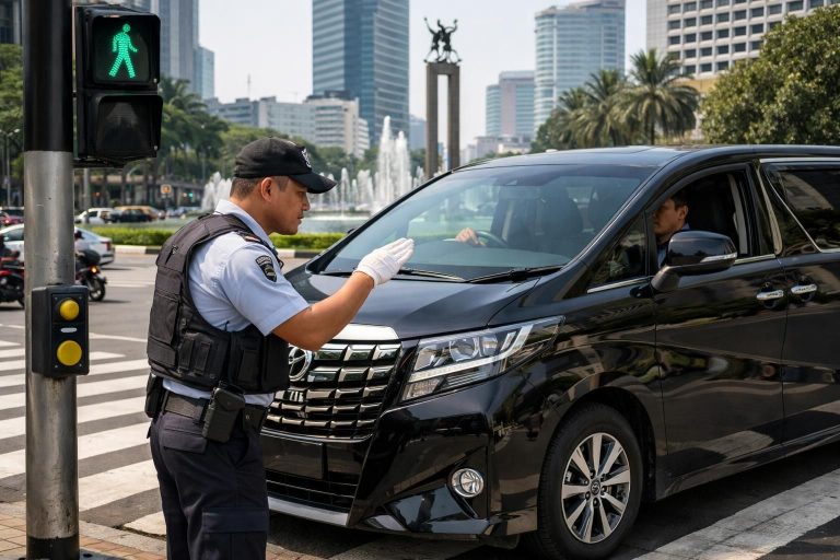 pelajari pelajaran penting dari insiden satpam dan alphard di bundaran hi serta aturan khusus yang berlaku untuk pelican crossing demi keselamatan bersama.
